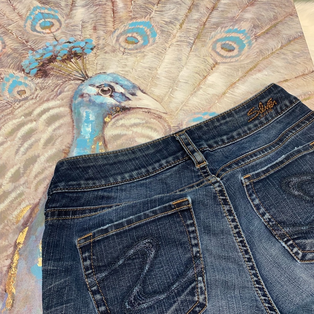 Silver Suki Bootcut Jeans Size 27